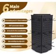 thumbnail image 5 of HOSASSPER Rotating Pegboard Display Stand, 5 of 5