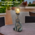 thumbnail image 3 of Decoración Solar De La Luz Del Elefante ANGGREK Estatua Solar Impermeable Del Jardín 300mAh, 3 of 7