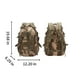 thumbnail image 3 of RKSTN school backpack Camouflage Multi High Capacity Functional Backpack Pack, Double Shoulder Hip Belt Bag Packs Water Resitive Bag Pouch Hiking Climbing Outdoor Backpack, 3 of 7
