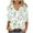 B Multicolor, variant on YUGYXL Plus Size Tshirts for Women 3/4 Length Sleeve Tops Cute Flower Graphic Tees Fashion V Neck Soft Comfy Shirts Sales Multicolor XXL