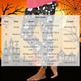 thumbnail image 3 of Usloyux Women Plus Size High Waisted Leggings Stretch Graphic Cute Casual Lounge Party Pants, Black 2XL, 3 of 5