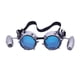 thumbnail image 1 of Gafas estilo Steampunk Zulema Disfraz de Halloween Argenta brillante, 1 of 7