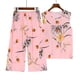 thumbnail image 3 of Chaleco sin mangas de seda de algodón de verano para mujeres de mediana edad y mayores, pantalones cortos, pijama, conjunto de dos piezas, conjunto de ropa de hogar de algodón artificial para madres, 3 of 6