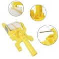 EUWBSSR Portable CleanCut Paint Edger Roller Brush Safe Tool for Home