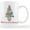 Coquette Bow Chinoiserie Christmas Tree Mug, variant on Leopard Christmas Tree Mug, Coquette Bow Cheetah Christmas Coffee Cup Ceramic, Farmhouse Xmas Pine Tree Ceramic Coffee Tea Mug 11 oz