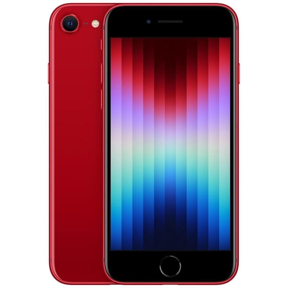Pre-Owned Apple iPhone SE 3rd Gen, 64GB, RED - Unlocked Unlocked RED 64GB