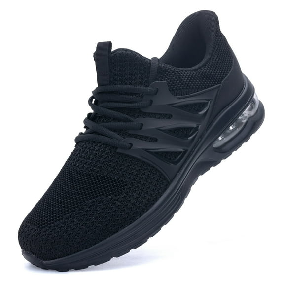 AOV GREEN LEAF Men's Walking Tennis Shoes Comfortable Slide Cover Running Casual Sports Shoes for Jogging Gym Exercise (Size 7-13)