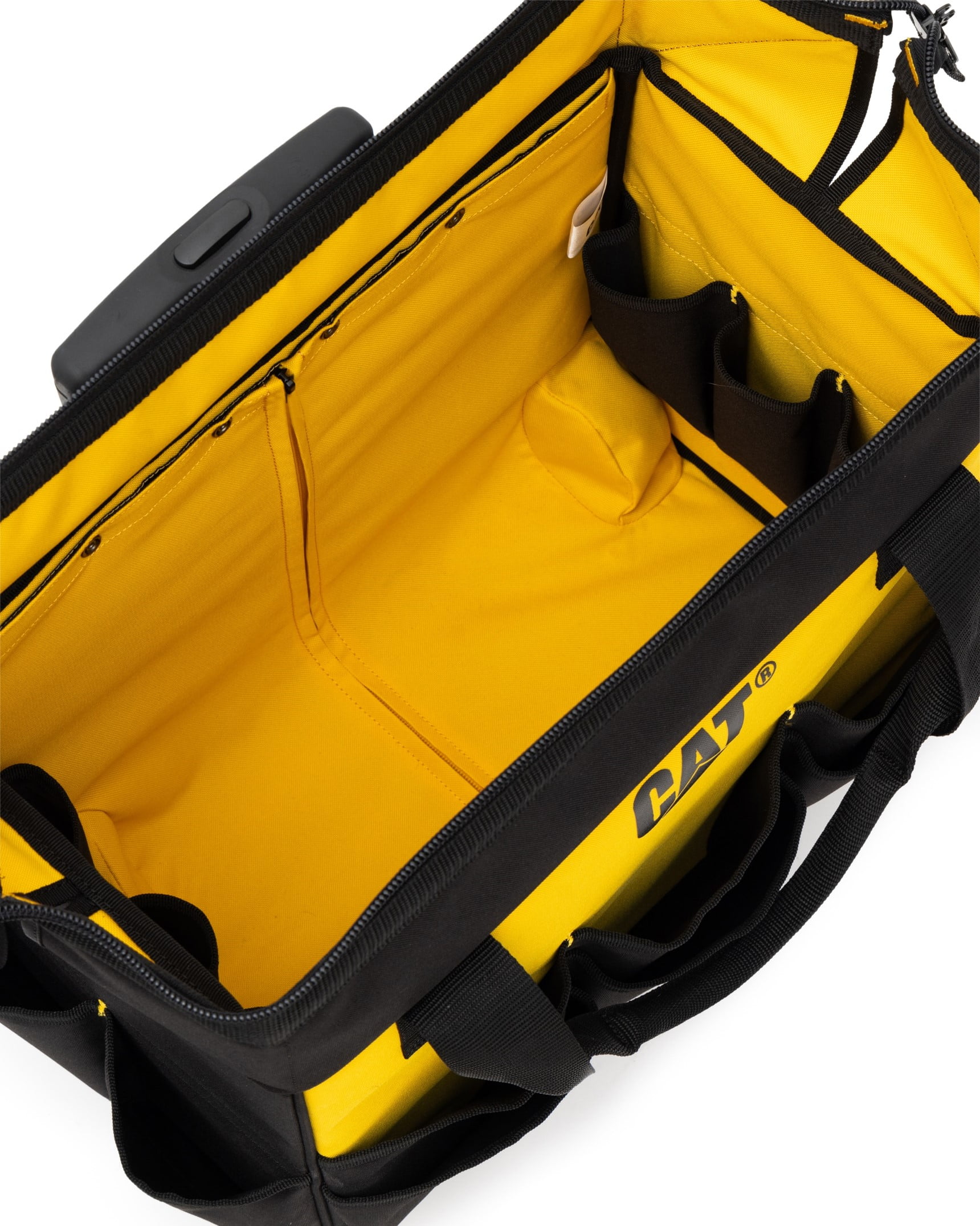 Caterpillar 18-inch Rolling Tool Bag, 75 lbs Capacity, Tool Storage ，CAT
