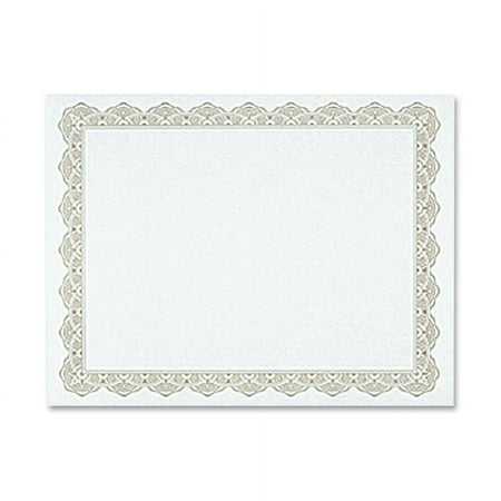 Geographics Blank Award Parchment Certificates