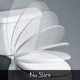 thumbnail image 3 of Bemis 19170NISL Wood Elongated Slow-Close Toilet Seat, Available in Various Colors, 3 of 9