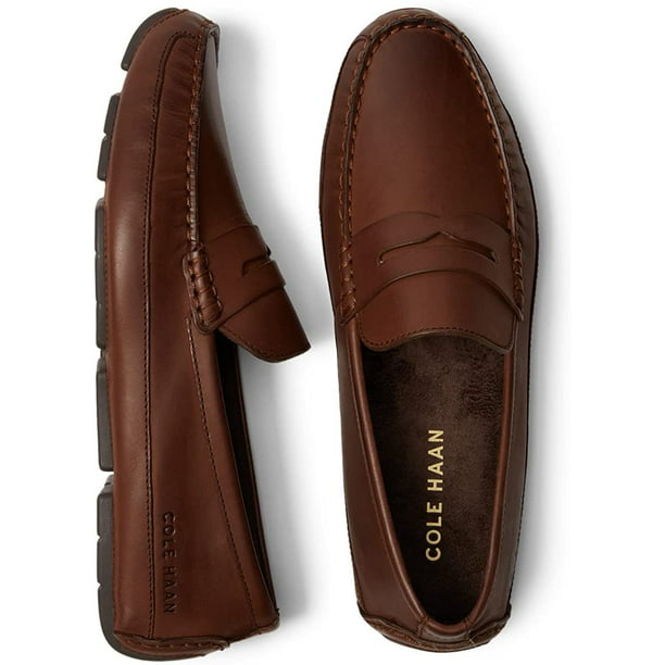 Cole Haan Mens Wyatt Penny Driver Driving Style Loafer 10 Dark Coffee ...
