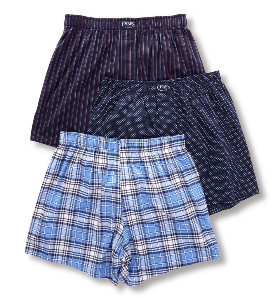 Extended Size Chaps Underwear Mens Woven Boxer