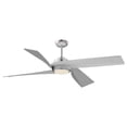 thumbnail image 3 of KUZCO Horizon 56" 3-Blade 6-Speed Ceiling Fan with Dimmable LED Light and Remote Included Brushed Gold, 3 of 4