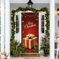 thumbnail image 6 of Uutvery Seasonal Door Decoration with Santa Claus Design, 35x72 Inch Christmas Door Cover,Xmas Door Cover Decoration for Holiday Party and Home Festive Decor, 6 of 6