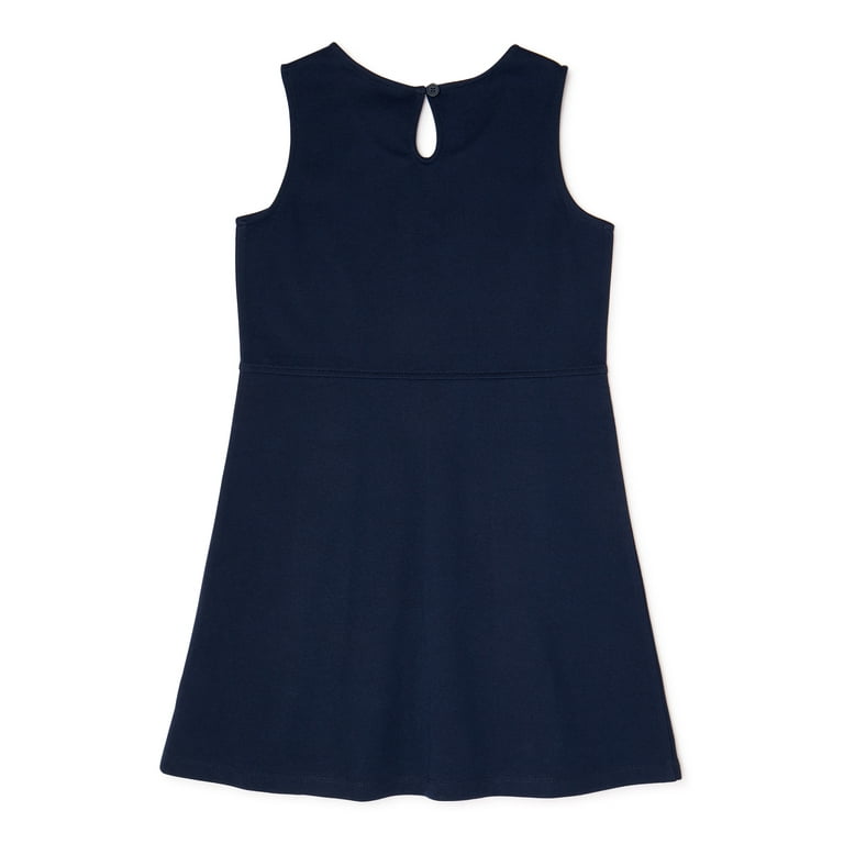 Wonder Nation Girls School Uniform Stretch Ponte Pleated Knit