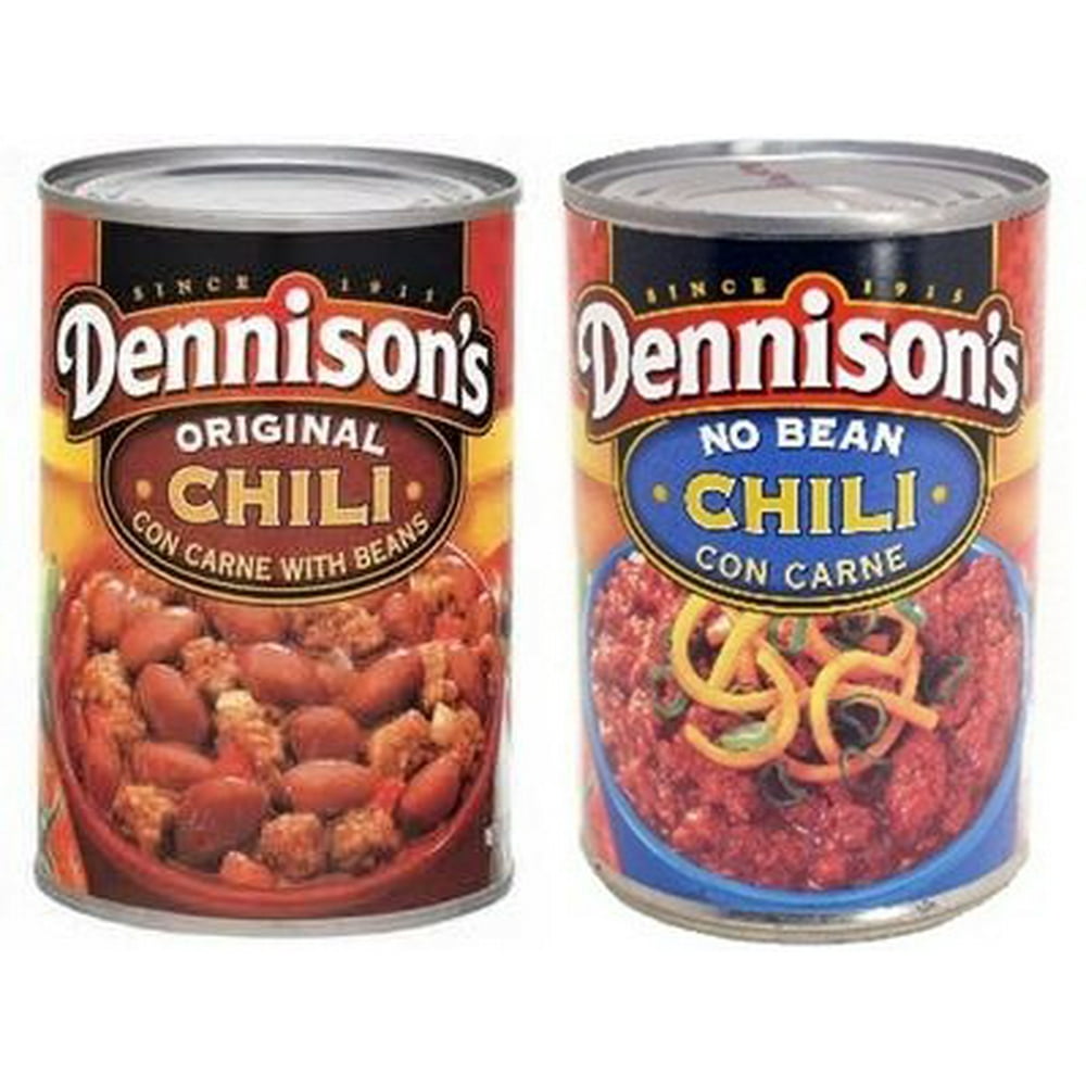 Dennison's® Original Chili Con Carne with Beans & No Bean Chili Con