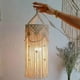 thumbnail image 2 of 2X Candelabro Boho Decoración Tejido Una Mano Charm Macramé Colgante de Pared Litera para El Hogar Decoración del Hogar Lámpara Pantalla Mandala, 2 of 6