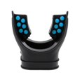 thumbnail image 2 of serony Scuba Regulator Universal Silicone Mouthpiece with Color Tab Black Blue, 2 of 9