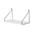 thumbnail image 4 of Estante organizador de almacenamiento de pared, estante flotante de pared rústico moderno, estante de repisa para blanco, 4 of 9