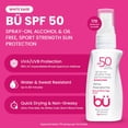 thumbnail image 2 of Spray de protección solar con SPF 50 para rostro y cuerpo de 30 ml (paquete de 3), 2 of 8