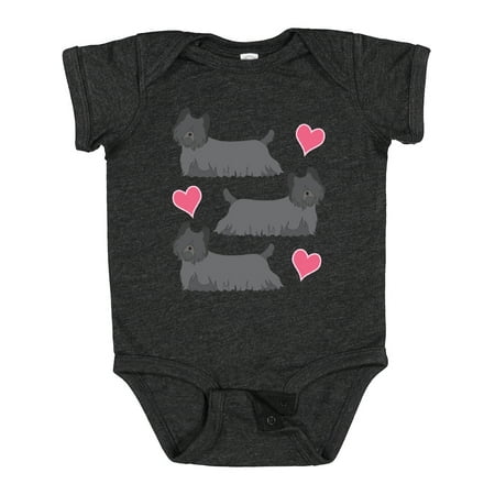 

Inktastic Cute Skye Terrier Dog Gift Gift Baby Girl Bodysuit
