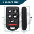 thumbnail image 6 of AKS KEYS Replacement Fits for Honda Odyssey Keyless Entry Remote 6 Buttons for Vehicles That Use OUCG8D-399H-A - 314 MHz (2 Pack), 6 of 6