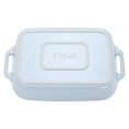 thumbnail image 6 of Staub Ceramic 4-pc Baking Pans Set, Casserole Dish with Lid, Brownie Pan, Light Blue, 6 of 9
