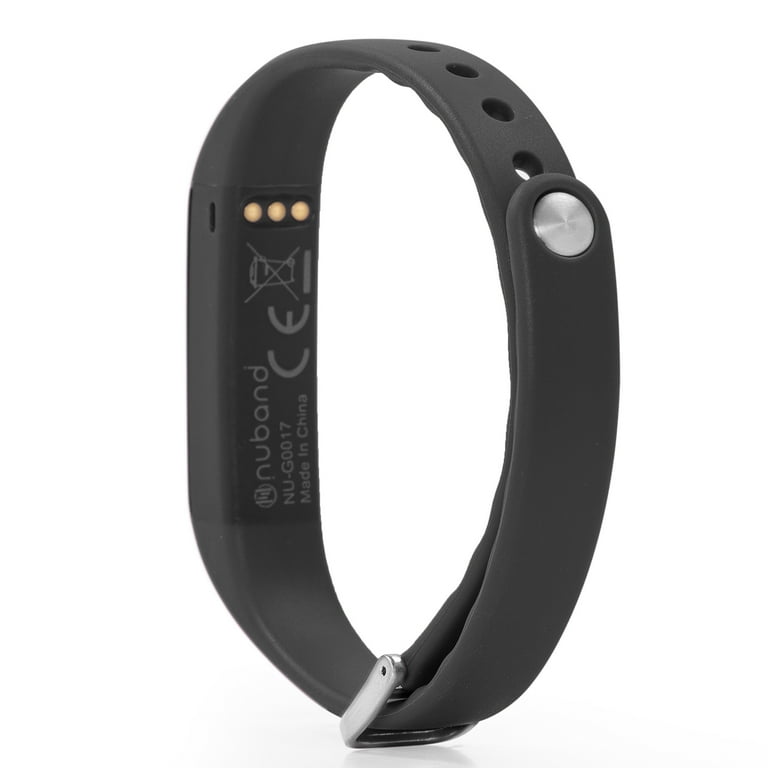 Nuband Activ2+ Slim Activity Tracker Watch, Black