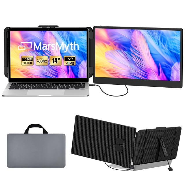 Extensor de pantalla para portátil MarSmyth S1 14" 1080P FHD