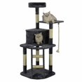 thumbnail image 1 of Go Pet Club HC-004 49 in. Economical Cat Tree Condo with Sisal Covered Posts, 1 of 1