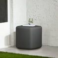 thumbnail image 1 of South Shore Dalya Outdoor Side Table with Rounded Corners, in Dark Gray, 1 of 9