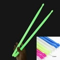 thumbnail image 3 of Yucurem 2 Pcs 4 Color Nylon Light Up Drum Sticks for Adults Kids Professional (Green), 3 of 7