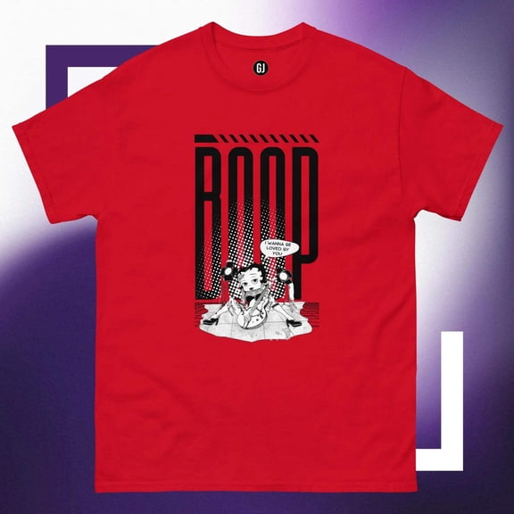 Popstar Betty Boop "I Wanna Be Loved By You" Tee