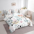 thumbnail image 3 of Homewish Grey Koala 7-Piece Twin Bedding Sets for Teens Boys Girls,Flower Animal Bedding Comforter Set,Dreamy Princess Breathable Sheet Sets,Ultra Soft Home Decor,Reversible, 3 of 8