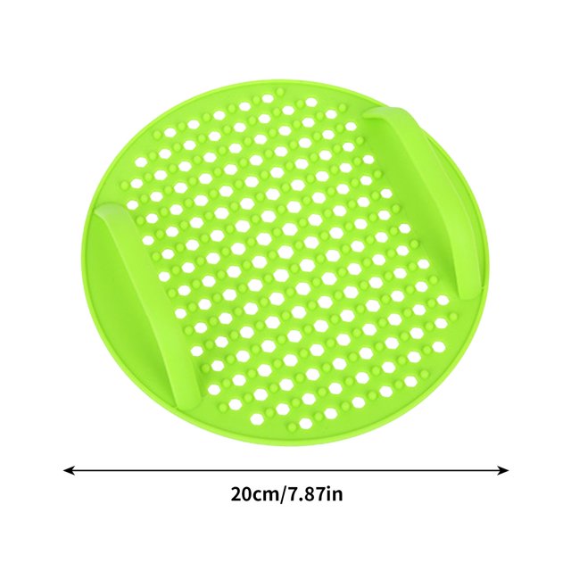 Binmer Plateau en Silicone pour Friteuse Plateau de Cuisson pour Gâteau Accessoires de Friteuse Réutilisables