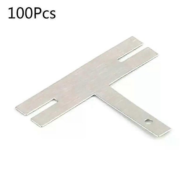 015*20*4 100 Pcs/Lot for T Type Nickel Plated Steel Strap Strip Sheets for Battery Pack Spot Welding Spot Welder Equipm