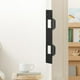 thumbnail image 4 of Cerradura de seguridad para puerta con centro de orificio de 5-1/2 a 6 pulgadas, fácil instalación con Negro, 4 of 6