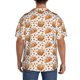 thumbnail image 3 of Fotbe Autumn Harvest Baskets Camisa Estampada de Manga Corta para Hombre, Casual de Verano, Estilo Playero, Sin Arrugas-Large, 3 of 5