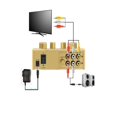 thumbnail image 4 of Portable Sound Mixer Double Microphone Inputs Sound Mixer for Amplifier & Microphone Professional, 4 of 6