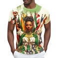 thumbnail image 1 of Tops para hombre, blusas y camisas de manga corta con cuello redondo para hombre Camisa de manga corta estampada para hombre Top/camisa de manga corta con cuello redondo Tops para hombre, 1 of 4