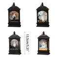 thumbnail image 4 of Farol de vela LED para exteriores, funciona con pilas, luces colgantes con gancho, para Halloween, jardín, árbol, patio, decoraciones navideñas, 2, 4 of 5