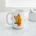 thumbnail image 5 of CafePress - Nerf Game On Sports Mugs - 15 oz Ceramic Large White Novelty Mug, 5 of 6