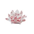 thumbnail image 1 of Pisapapeles Naiovety Cristal fino flor de loto Decoración hogar rojo, 1 of 1