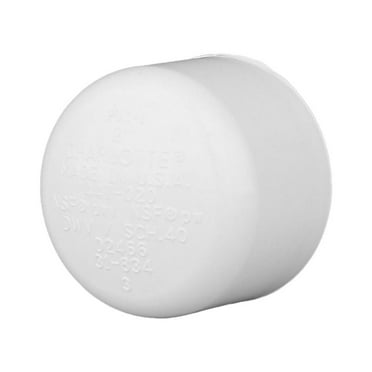Charlotte Pipe & Found PVC 02116 1200 PVC Cap, 1.25"