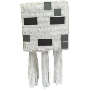 APINATA4U White Ghost Pixel Pinata Video Game Party Favor