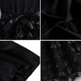 thumbnail image 6 of IPIO Girls Butterfly Princess Dress, A-Line Party Outfit with Flutter Sleeves for Birthday and Special Occasions, 6 of 7