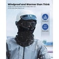 thumbnail image 2 of Mascarilla facial con pasamontañas ILM Thicker para moto, esquí y snowboard, 2 of 6