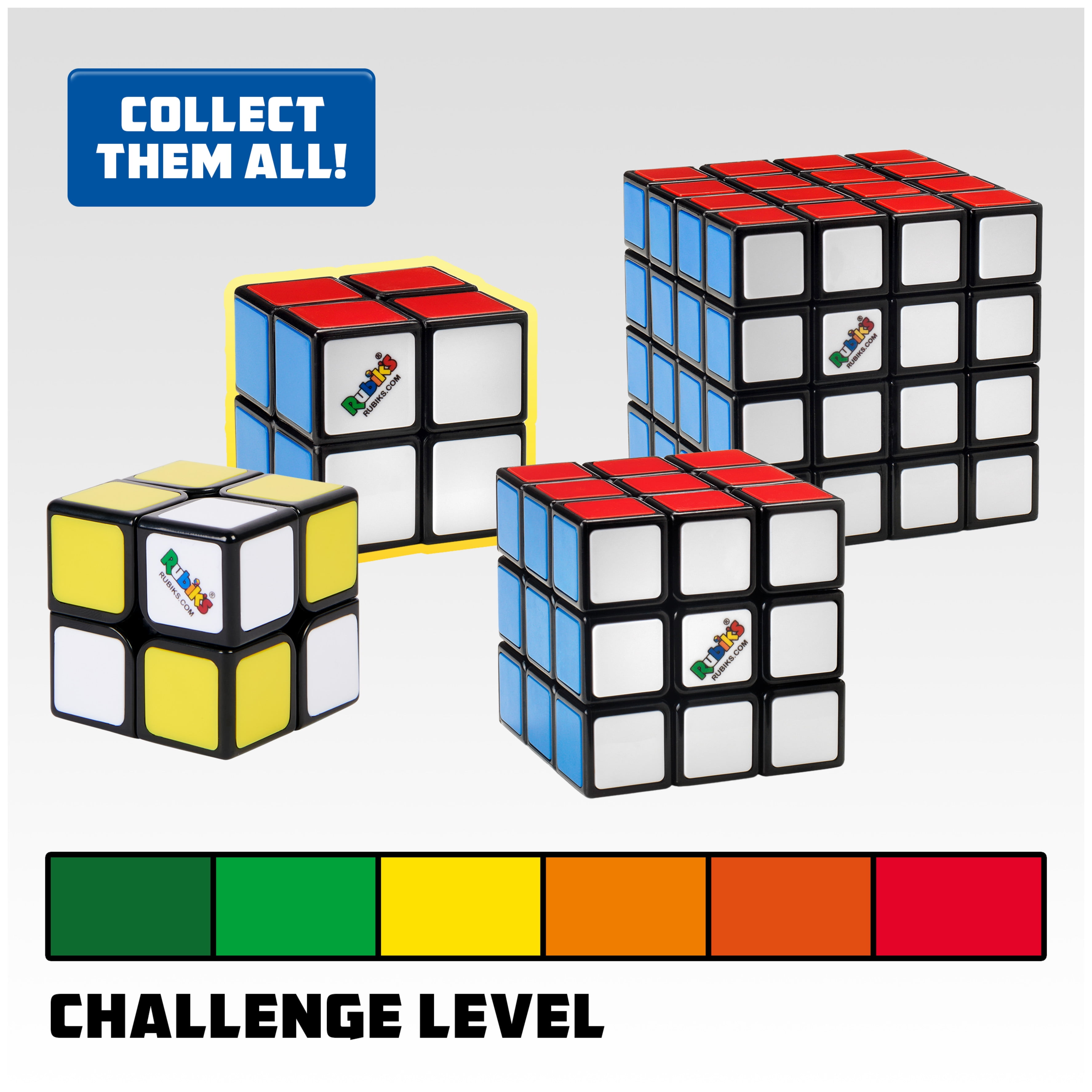 Rubik's Mini, Original 2x2 Rubik's Cube 3D Puzzle Fidget Cube 