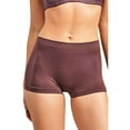thumbnail image 2 of LAVRA Womens 6 Multi Pack Seamless Stretch Boy Short Panties Regular Plus Size Set, 2 of 3