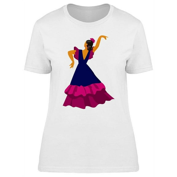Dancer In A Back Dance Pose T-Shirt Women -Image by Shutterstock, Female Small